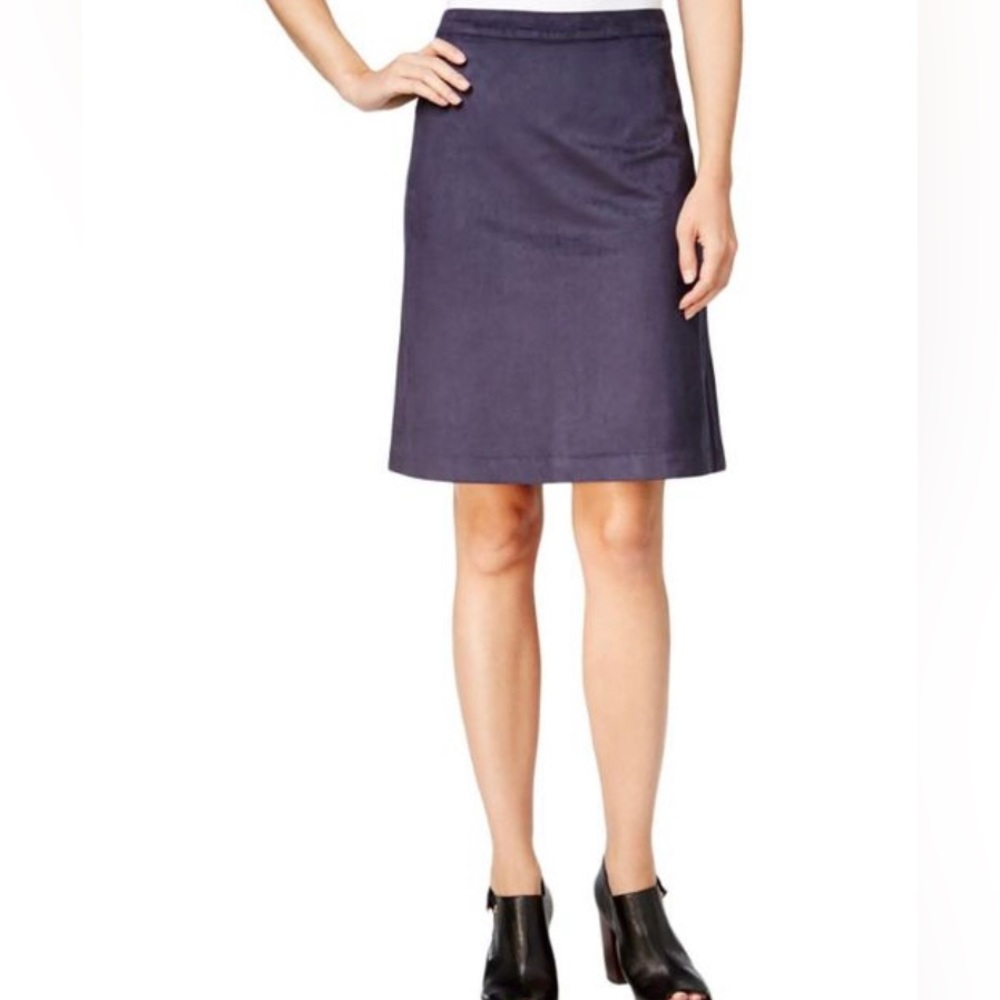 NWT- Tommy Hilfiger Faux Suede Skirt